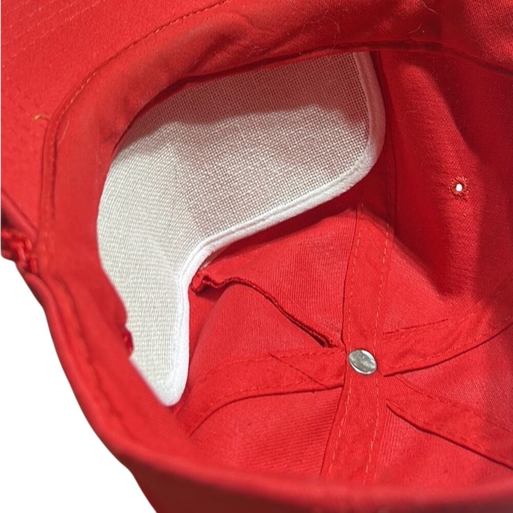 Men’s Red Baseball Cap - Picture 2 of 3